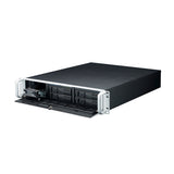 2U rackmount chassis, supports ATX motherboard, with 4 SAS/SATA HDD bays