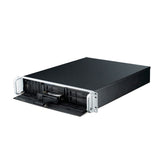 2U rackmount chassis, supports ATX motherboard, with 4 SAS/SATA HDD bays