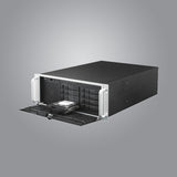 4U rack/tower server chassis, supports EATX/ATX motherboard, supports up to 8 SAS/SATA HDD bays