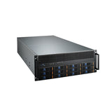 4U rack-mounted GPU server, Intel® Xeon® Scalable series processor supports 10 PCIe x 16 dual-layer cards, 1 PCIe x 16 and 1 PCIe x 8 single-layer card