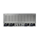 4U rack-mounted GPU server, Intel® Xeon® Scalable series processor supports 10 PCIe x 16 dual-layer cards, 1 PCIe x 16 and 1 PCIe x 8 single-layer card